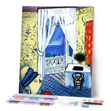 Laden Sie das Bild in den Galerie-Viewer, Diamond Painting - Interieur mit Geigenkasten - Matisse