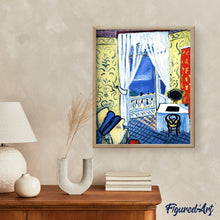 Laden Sie das Bild in den Galerie-Viewer, Diamond Painting - Interieur mit Geigenkasten - Matisse