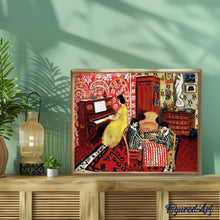 Laden Sie das Bild in den Galerie-Viewer, Diamond Painting - Der Pianist und die Dame-Spieler - Matisse