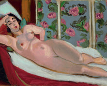 Laden Sie das Bild in den Galerie-Viewer, Diamond Painting - Akt auf der Chaiselongue - Matisse