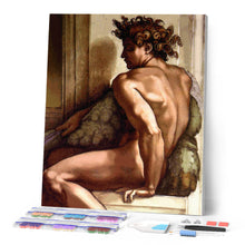 Laden Sie das Bild in den Galerie-Viewer, Diamond Painting - Die Ignudi - Michelangelo