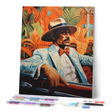 Laden Sie das Bild in den Galerie-Viewer, Diamond Painting - Tropischer Gentleman