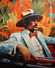 Laden Sie das Bild in den Galerie-Viewer, Diamond Painting - Tropischer Gentleman