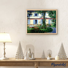 Laden Sie das Bild in den Galerie-Viewer, Diamond Painting - Das Haus in Rueil - Manet