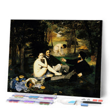 Laden Sie das Bild in den Galerie-Viewer, Diamond Painting - Das Frühstück im Grünen - Manet