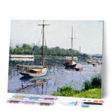 Laden Sie das Bild in den Galerie-Viewer, Diamond Painting - Das Becken von Argenteuil - Caillebotte