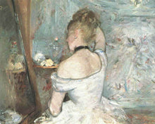 Laden Sie das Bild in den Galerie-Viewer, Diamond Painting - Frau bei der Toilette - Morisot