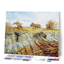 Laden Sie das Bild in den Galerie-Viewer, Diamond Painting - Weißer Frost - Pissarro