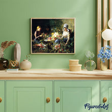 Laden Sie das Bild in den Galerie-Viewer, Diamond Painting - Flower Sellers - Abbott Fuller Graves
