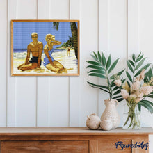 Laden Sie das Bild in den Galerie-Viewer, Diamond Painting - Küstentraum
