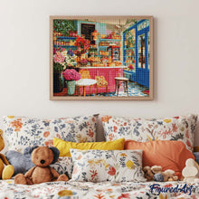 Laden Sie das Bild in den Galerie-Viewer, Diamond Painting - Bunte Eckboutique