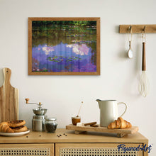Laden Sie das Bild in den Galerie-Viewer, Diamond Painting - Seerosen, Wolken - Monet