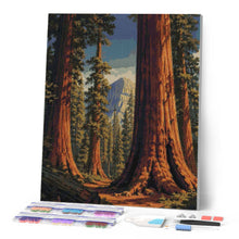 Laden Sie das Bild in den Galerie-Viewer, Diamond Painting - Yosemite-Nationalpark, Mariposa Grove - Kalifornien