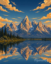 Laden Sie das Bild in den Galerie-Viewer, Diamond Painting - Grand-Teton-Nationalpark, Wyoming