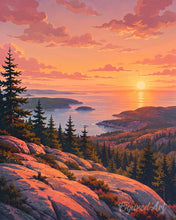 Laden Sie das Bild in den Galerie-Viewer, Diamond Painting - Acadia-Nationalpark, Maine