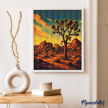 Laden Sie das Bild in den Galerie-Viewer, Diamond Painting - Joshua-Tree-Nationalpark, Kalifornien