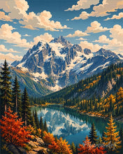 Laden Sie das Bild in den Galerie-Viewer, Diamond Painting - North-Cascades-Nationalpark, Washington