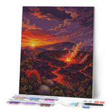 Laden Sie das Bild in den Galerie-Viewer, Diamond Painting - Hawaiʻi-Volcanoes-Nationalpark
