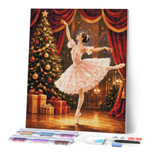 Laden Sie das Bild in den Galerie-Viewer, Diamond Painting - Die Weihnachts-Ballerina