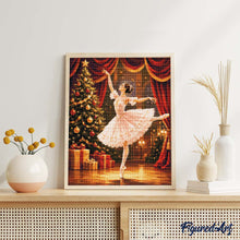 Laden Sie das Bild in den Galerie-Viewer, Diamond Painting - Die Weihnachts-Ballerina