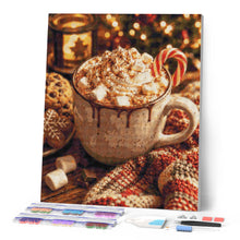 Laden Sie das Bild in den Galerie-Viewer, Diamond Painting - Heiße Schokolade zu Weihnachten
