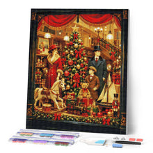 Laden Sie das Bild in den Galerie-Viewer, Diamond Painting - Weihnachts-Spielzeugladen