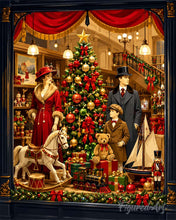 Laden Sie das Bild in den Galerie-Viewer, Diamond Painting - Weihnachts-Spielzeugladen
