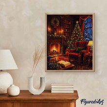 Laden Sie das Bild in den Galerie-Viewer, Diamond Painting - Gemütlicher Weihnachtsabend
