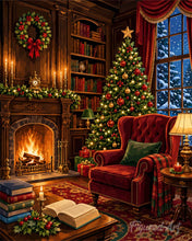 Laden Sie das Bild in den Galerie-Viewer, Diamond Painting - Gemütlicher Weihnachtsabend