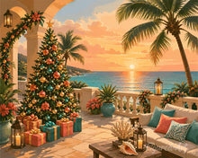 Laden Sie das Bild in den Galerie-Viewer, Diamond Painting - Weihnachten am Ozean