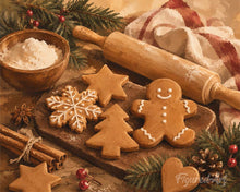 Laden Sie das Bild in den Galerie-Viewer, Diamond Painting - Lebkuchen und Zimt