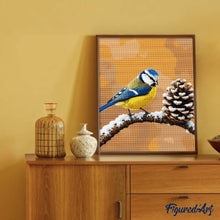 Laden Sie das Bild in den Galerie-Viewer, Diamond Painting - Blaumeise