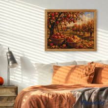 Laden Sie das Bild in den Galerie-Viewer, Diamond Painting - Ernte im Apfelgarten