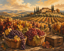 Laden Sie das Bild in den Galerie-Viewer, Diamond Painting - Herbstliche Weinlese
