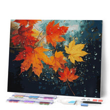 Laden Sie das Bild in den Galerie-Viewer, Diamond Painting - Ahornblätter nach dem Regen