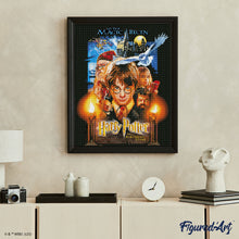 Laden Sie das Bild in den Galerie-Viewer, Diamond Painting - Harry Potter und der Stein der Weisen – 40 x 50 cm auf Keilrahmen gespannt