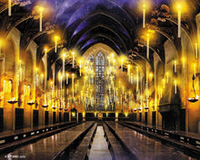 Laden Sie das Bild in den Galerie-Viewer, Diamond Painting - Große Halle - Harry Potter – 40 x 50 cm auf Keilrahmen gespannt