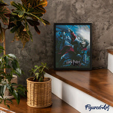 Laden Sie das Bild in den Galerie-Viewer, Diamond Painting - Harry Potter und der Feuerkelch – 40 x 50 cm auf Keilrahmen gespannt