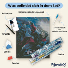 Laden Sie das Bild in den Galerie-Viewer, Diamond Painting - Harry Potter und der Feuerkelch – 40 x 50 cm auf Keilrahmen gespannt