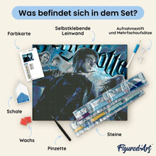 Laden Sie das Bild in den Galerie-Viewer, Diamond Painting - Harry Potter und der Halbblutprinz - Plakat II – 40 x 50 cm auf Keilrahmen gespannt