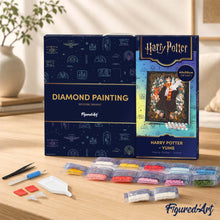 Laden Sie das Bild in den Galerie-Viewer, Diamond Painting - Harry Potter - Yume – 40 x 50 cm auf Keilrahmen gespannt