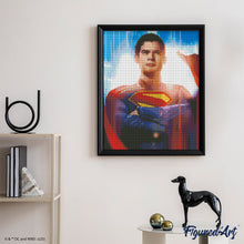 Laden Sie das Bild in den Galerie-Viewer, Diamond Painting - Superman 2025 - Plakat – 40 x 50 cm auf Keilrahmen gespannt