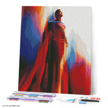 Laden Sie das Bild in den Galerie-Viewer, Diamond Painting - Superman 2025 im Aufstieg – 40 x 50 cm auf Keilrahmen gespannt