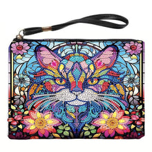 Laden Sie das Bild in den Galerie-Viewer, Tasche Handgelenk Diamond Painting mit Katze