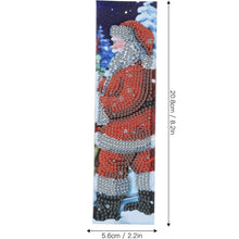 Laden Sie das Bild in den Galerie-Viewer, Lesezeichen Diamond Painting Weihnachtsmann