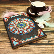 Laden Sie das Bild in den Galerie-Viewer, Notizbuch Diamond Painting Blume Blau