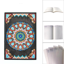 Laden Sie das Bild in den Galerie-Viewer, Notizbuch Diamond Painting Blume Blau