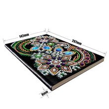 Laden Sie das Bild in den Galerie-Viewer, Notizbuch Diamond Painting mit Blumen