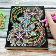 Laden Sie das Bild in den Galerie-Viewer, Notizbuch Diamond Painting mit Blumen
