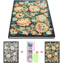 Laden Sie das Bild in den Galerie-Viewer, Notizbuch Diamond Painting - Blumen